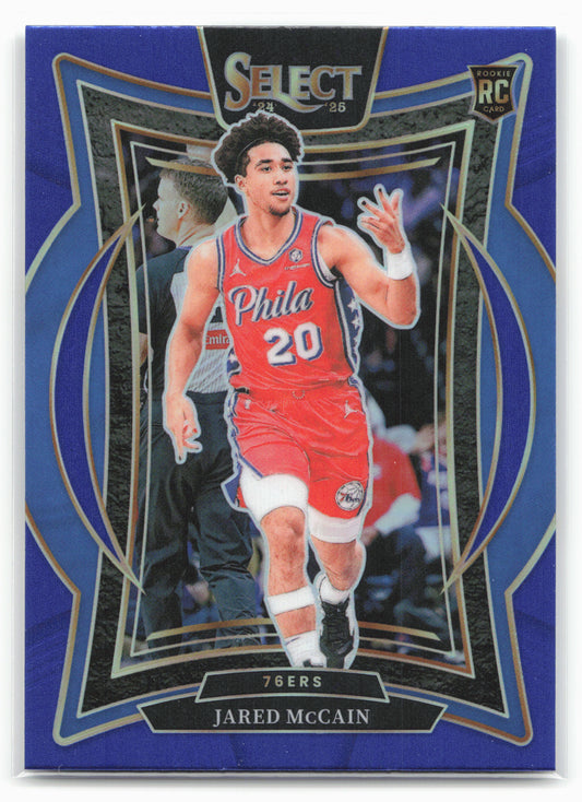 2024-25 Panini Select #82 Jared McCain Blue (Retail)
