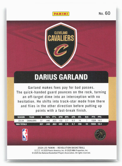 2024-25 Panini Revolution #60 Darius Garland 19489