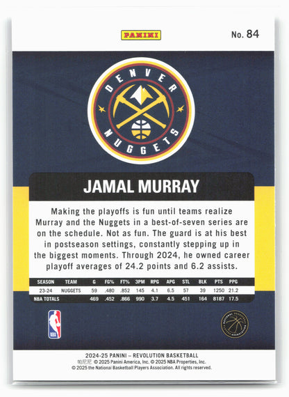 2024-25 Panini Revolution #84 Jamal Murray 19490