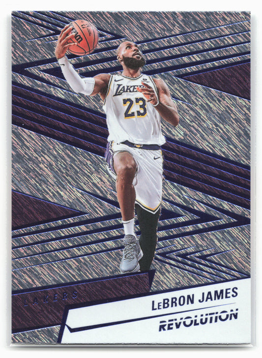 2024-25 Panini Revolution #31 LeBron James Blue Storm 19496