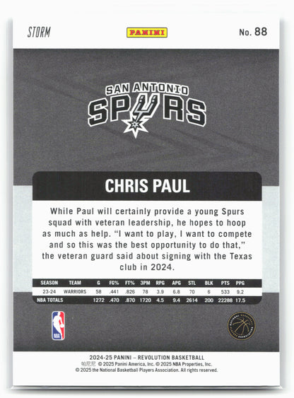 2024-25 Panini Revolution #88 Chris Paul Blue Storm 19498