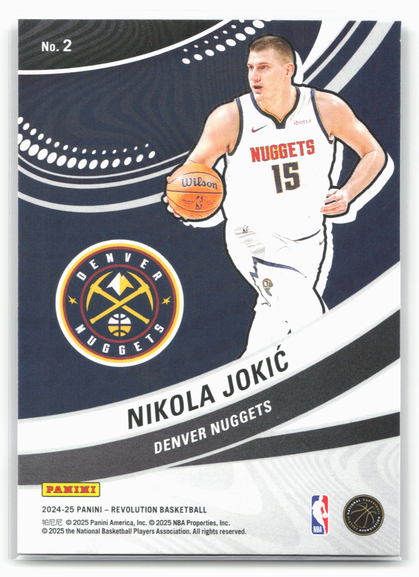 2024-25 Panini Revolution #2 Nikola Jokic Vortex 19499