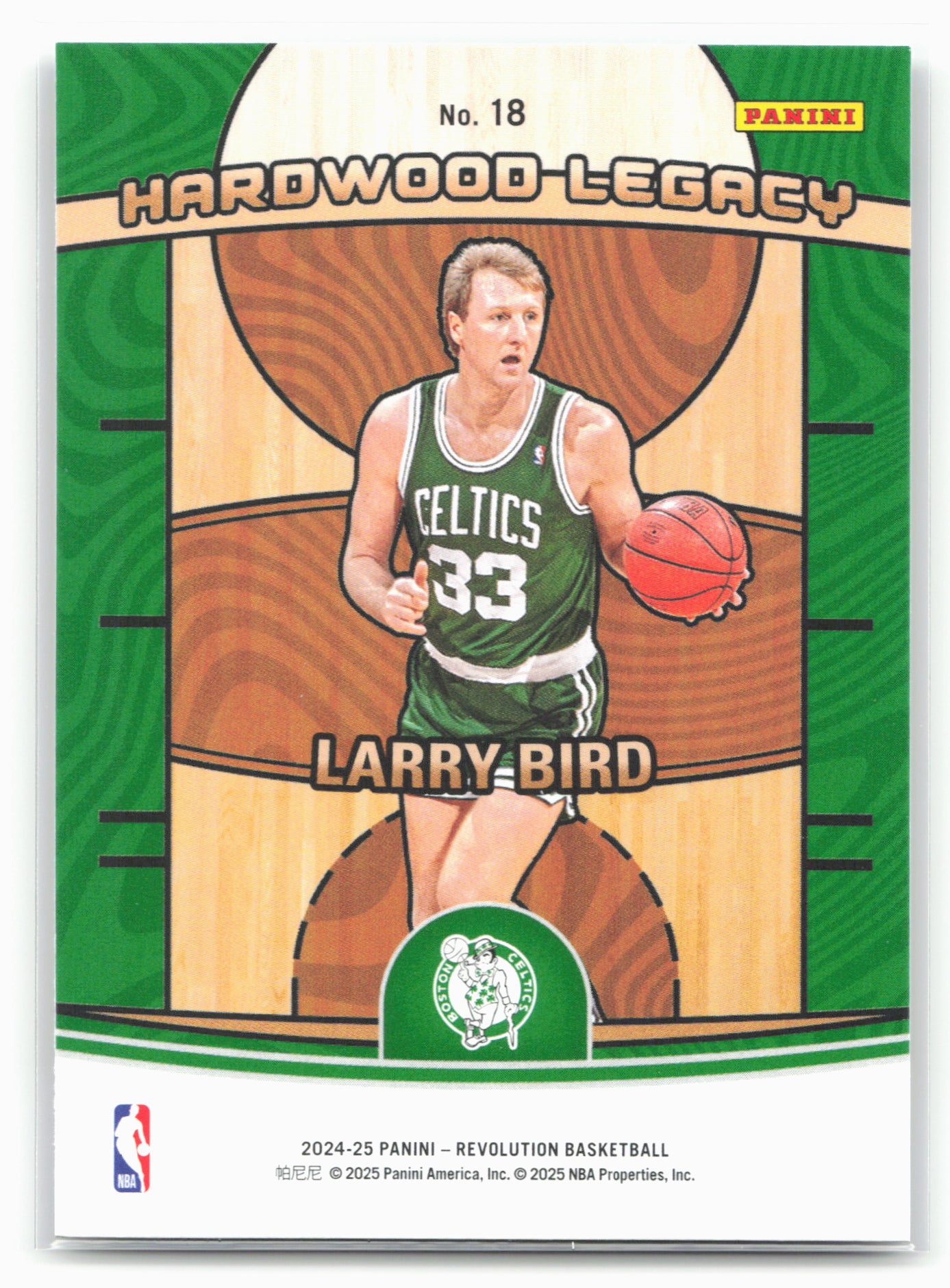 2024-25 Panini Revolution #18 Larry Bird Hardwood Legacy 19501