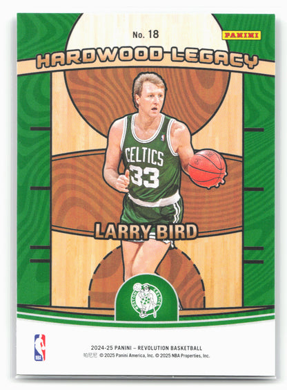 2024-25 Panini Revolution #18 Larry Bird Hardwood Legacy 19501