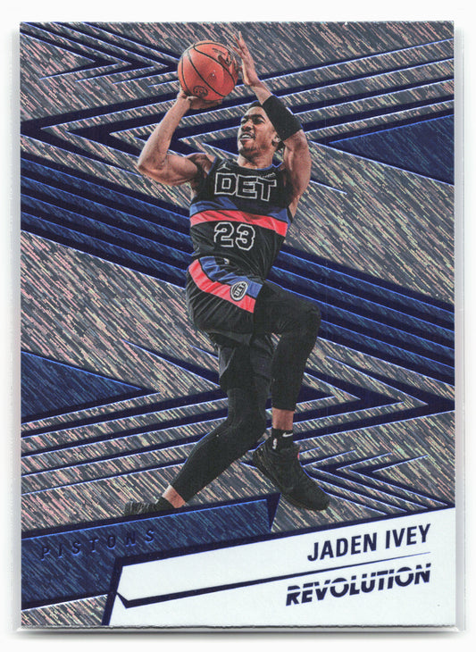 2024-25 Panini Revolution #62 Jaden Ivey Blue Storm 19504