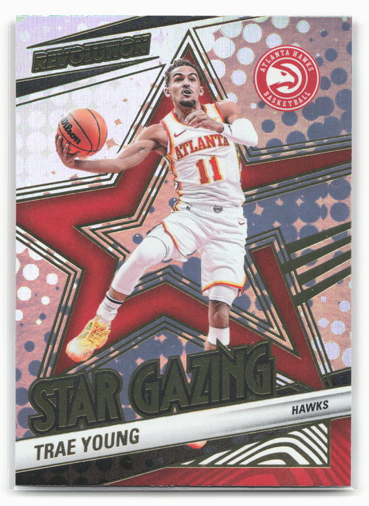 2024-25 Panini Revolution #8 Trae Young Star Gazing 19505
