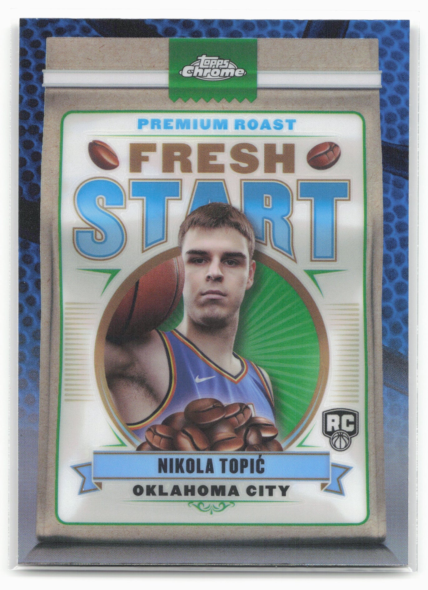 2024-25 Topps Chrome #FS-9 Nikola Topić Fresh Start Basketball Refractor 19507