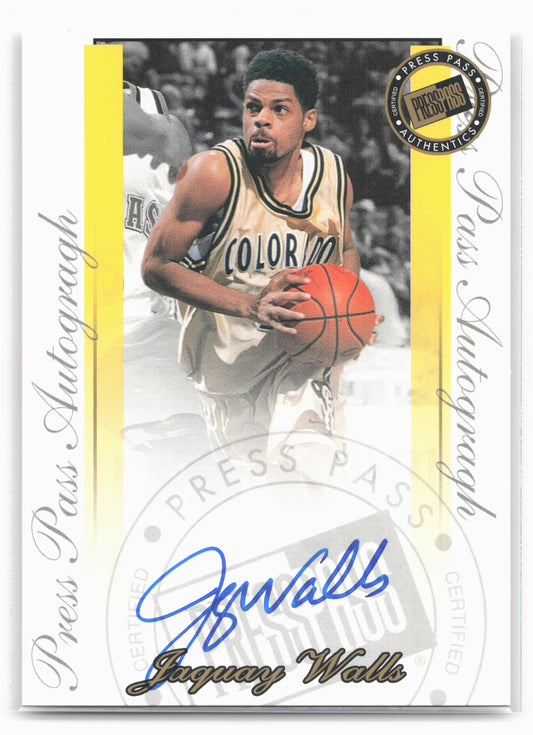 2000 Press Pass SE #NNO Jaquay Walls Autographs