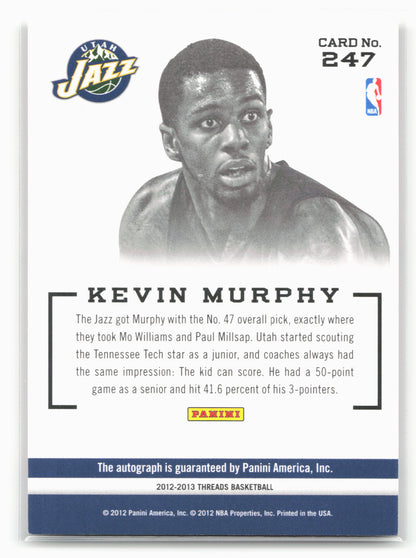 2012-13 Panini Threads #247 Kevin Murphy