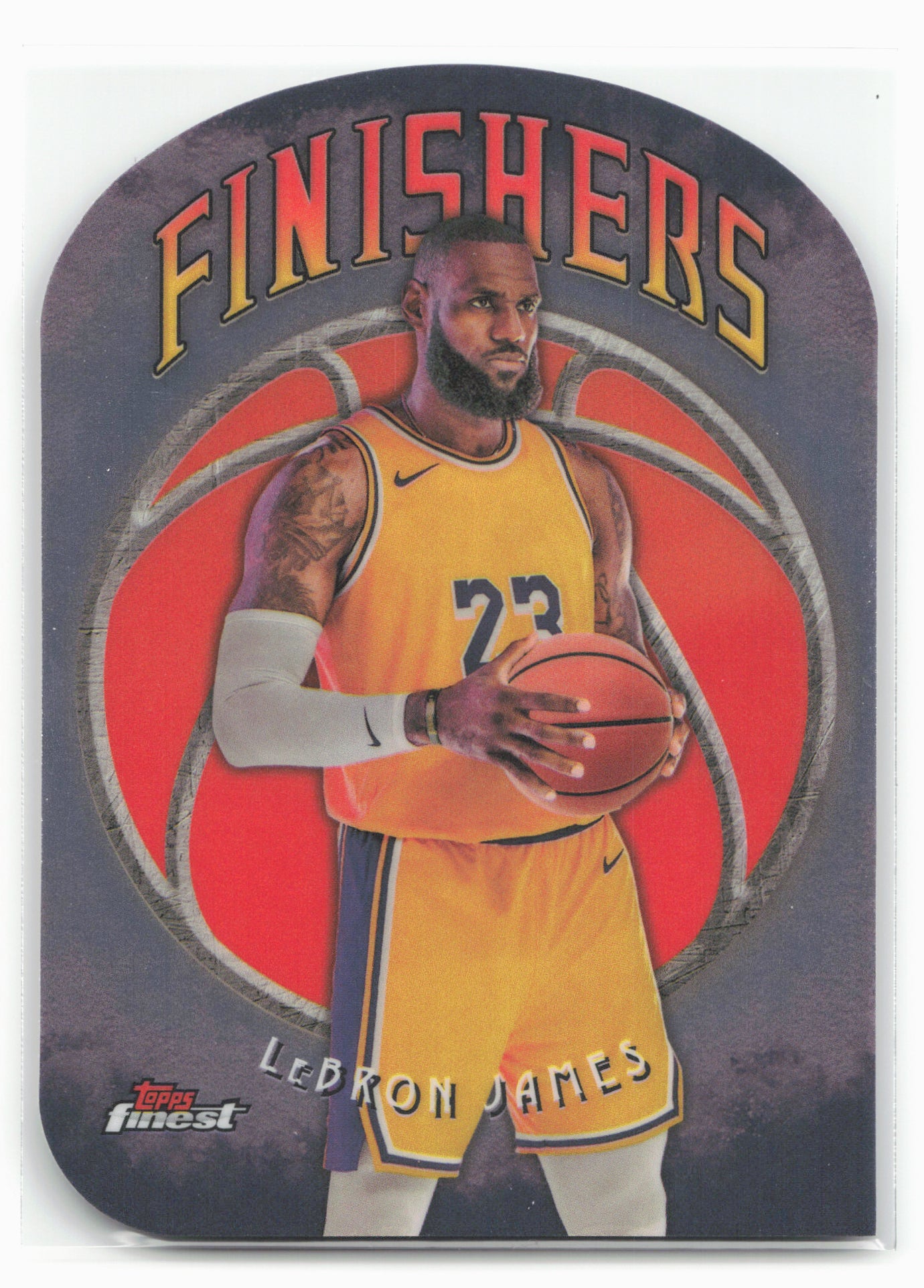 2024-25 Finest #F-2 Lebron James Finishers