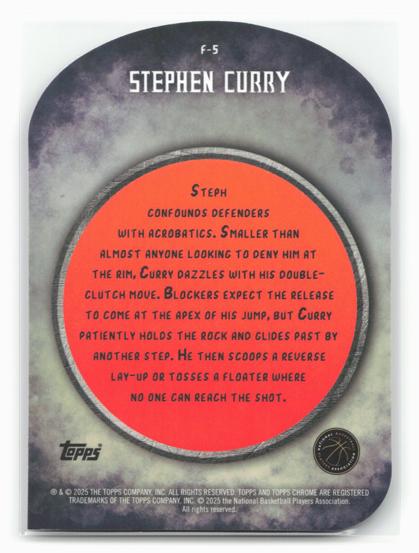 2024-25 Finest #F-5 Stephen Curry Finishers