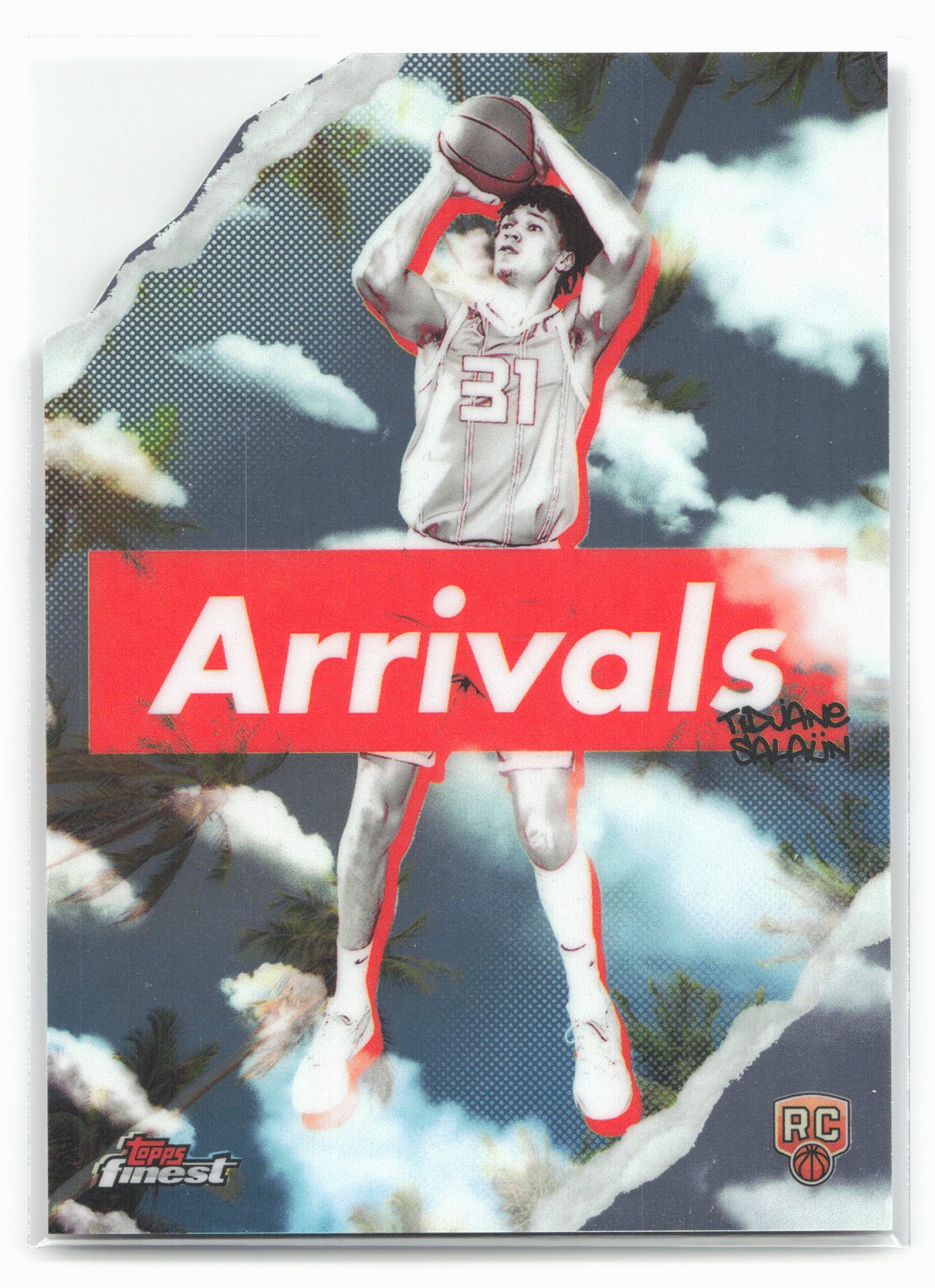 2024-25 Finest #A-7 Tidjane Salaün Arrivals