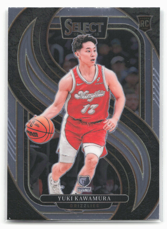 2024-25 Panini Select #168 Yuki Kawamura 19543