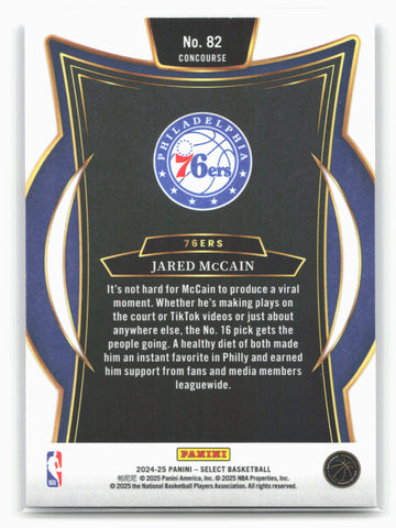 
2024-25 Panini Select #82 Jared McCain 19545