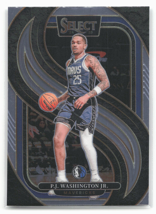 2024-25 Panini Select #154 P.J. Washington Jr. 19546