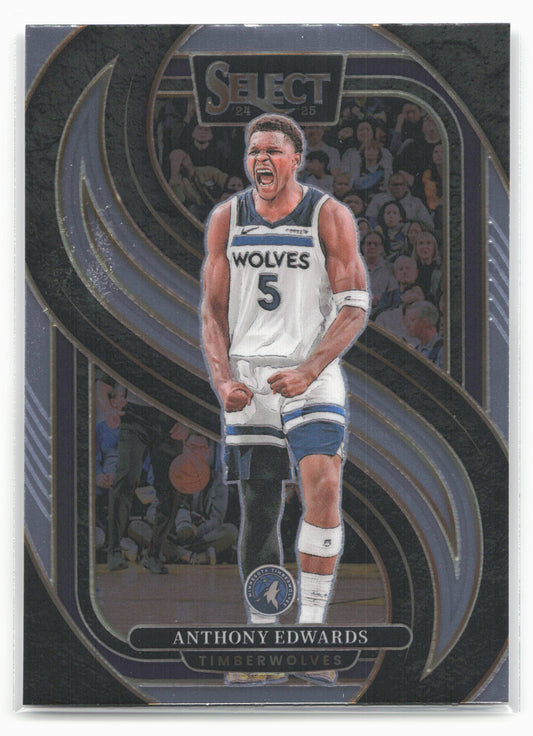 2024-25 Panini Select #130 Anthony Edwards 19556