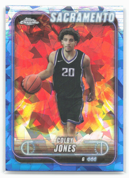 2024-25 Topps Chrome Sapphire #192 Colby Jones