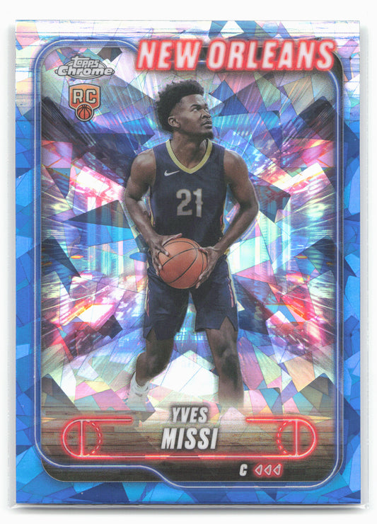 2024-25 Topps Chrome Sapphire #156 Yves Missi