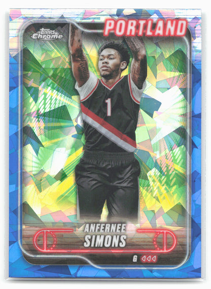 2024-25 Topps Chrome Sapphire #53 Anfernee Simons