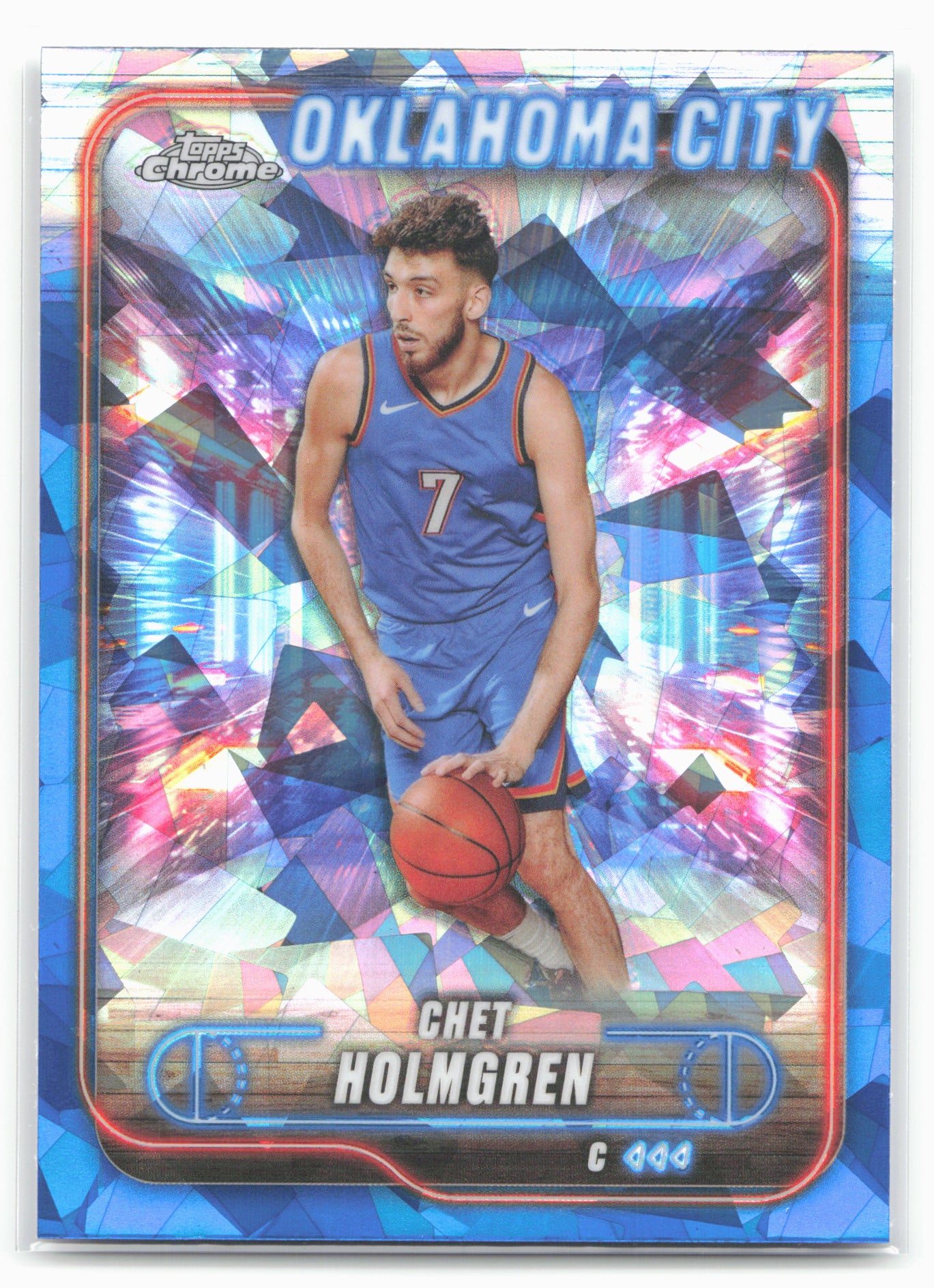 2024-25 Topps Chrome Sapphire #99 Chet Holmgren