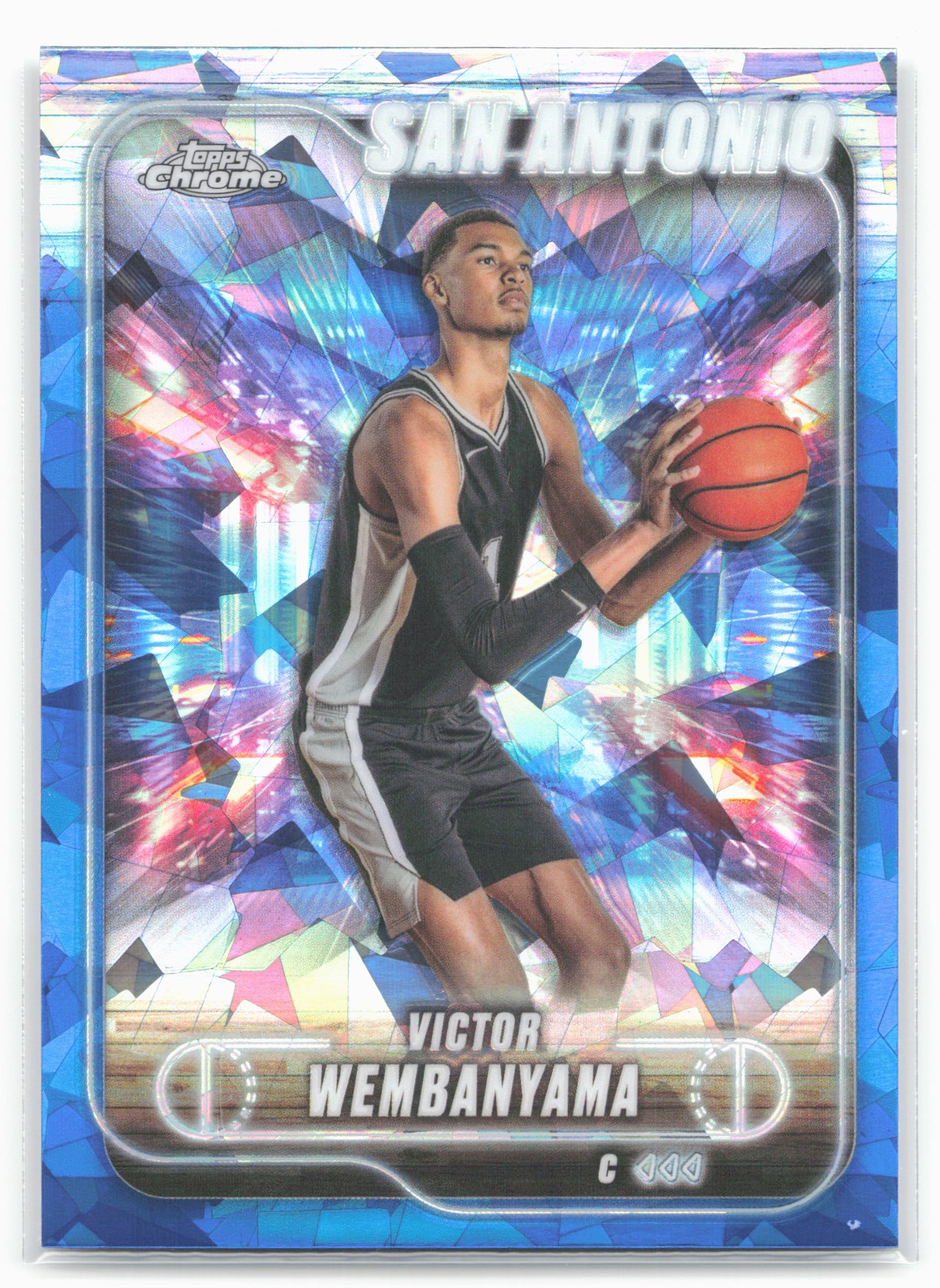 2024-25 Topps Chrome Sapphire #193 Victor Wembanyama