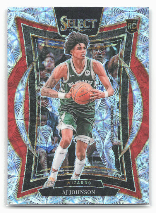 2024-25 Panini Select #67 AJ Johnson Scope Prizm