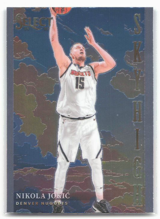 2024-25 Panini Select #15 Nikola Jokic Sky High