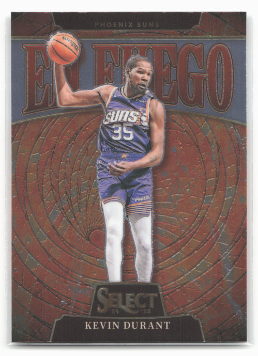 2024-25 Panini Select #12 Kevin Durant En Fuego