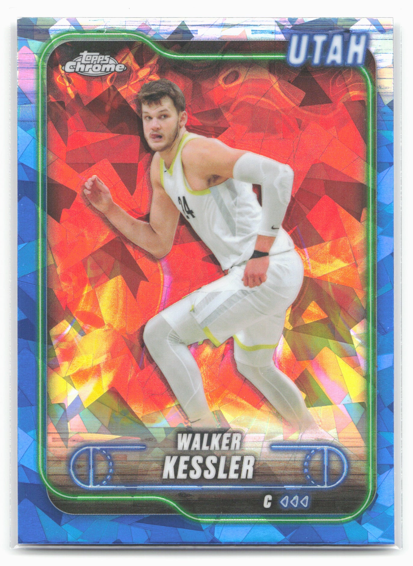 2024-25 Topps Chrome Sapphire #66 Walker Kessler