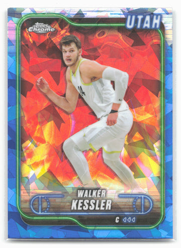 
2024-25 Topps Chrome Sapphire #66 Walker Kessler