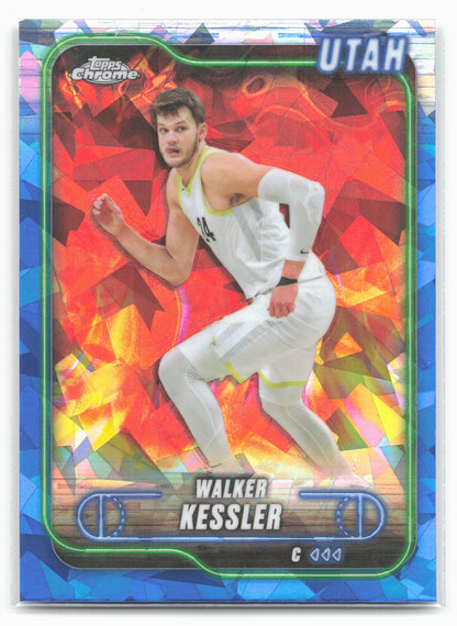 2024-25 Topps Chrome Sapphire #66 Walker Kessler