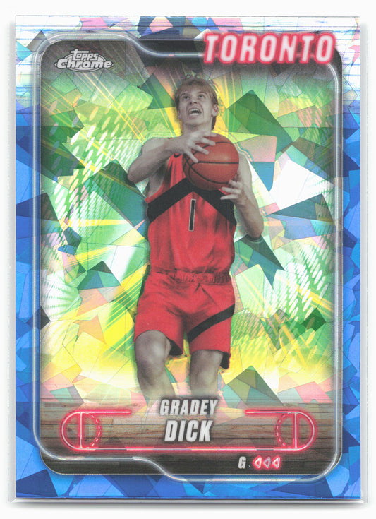 2024-25 Topps Chrome Sapphire #92 Gradey Dick