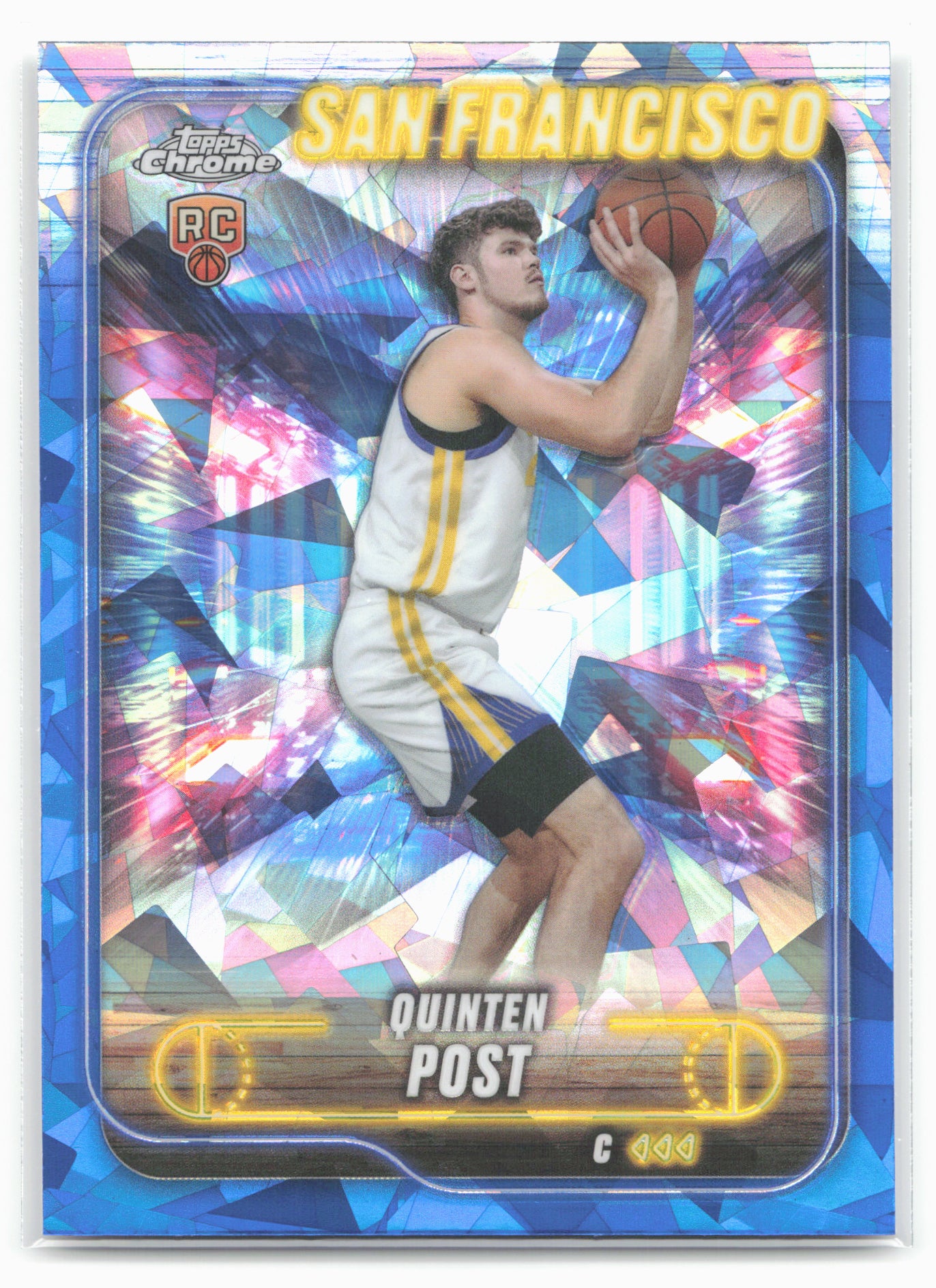 2024-25 Topps Chrome Sapphire #121 Quinten Post