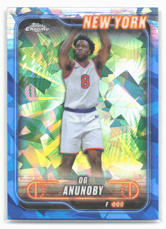 2024-25 Topps Chrome Sapphire #60 OG Anunoby