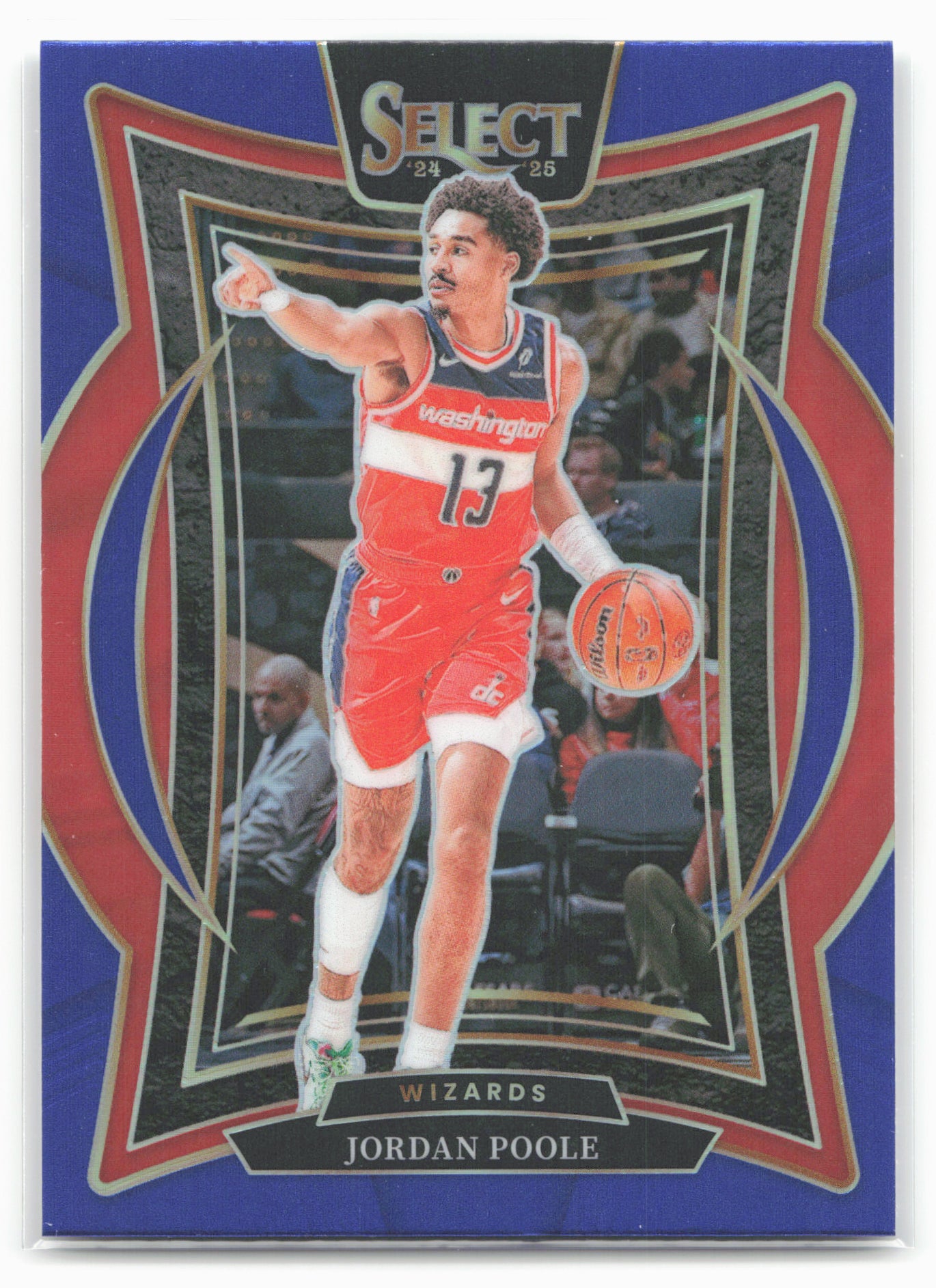 2024-25 Panini Select #17 Jordan Poole Blue (Retail)