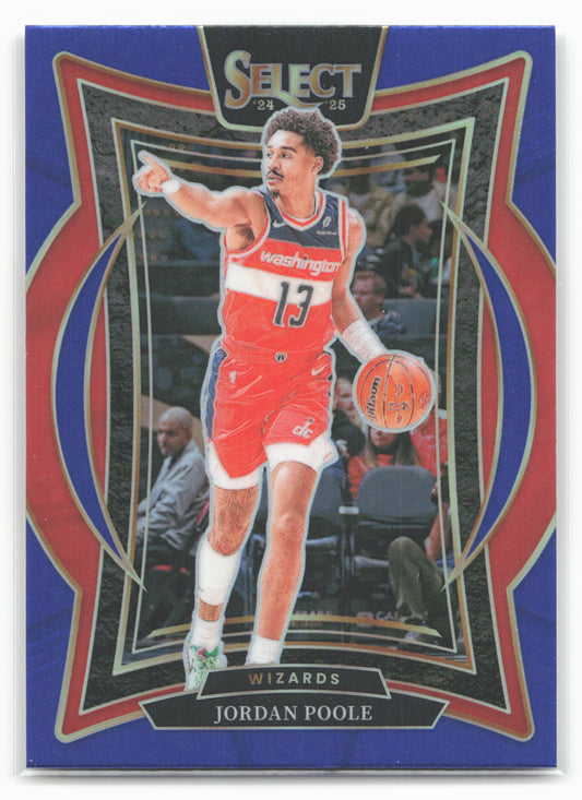2024-25 Panini Select #17 Jordan Poole Blue (Retail)