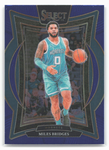 
2024-25 Panini Select #8 Miles Bridges Blue (Retail)