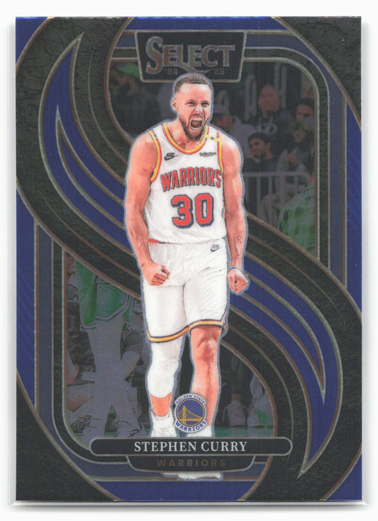 2024-25 Panini Select #143 Stephen Curry Blue (Retail)