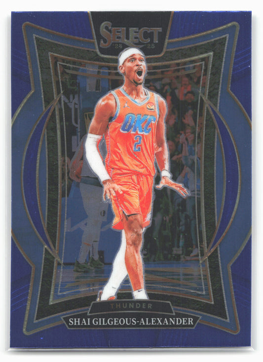 2024-25 Panini Select #36 Shai Gilgeous-Alexander Blue (Retail)