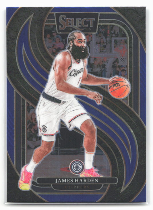 2024-25 Panini Select #103 James Harden Blue (Retail)