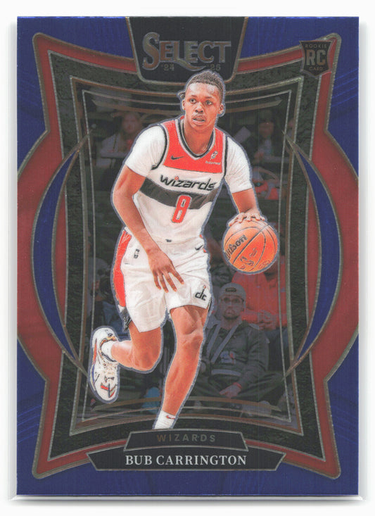 2024-25 Panini Select #81 Bub Carrington Blue (Retail)