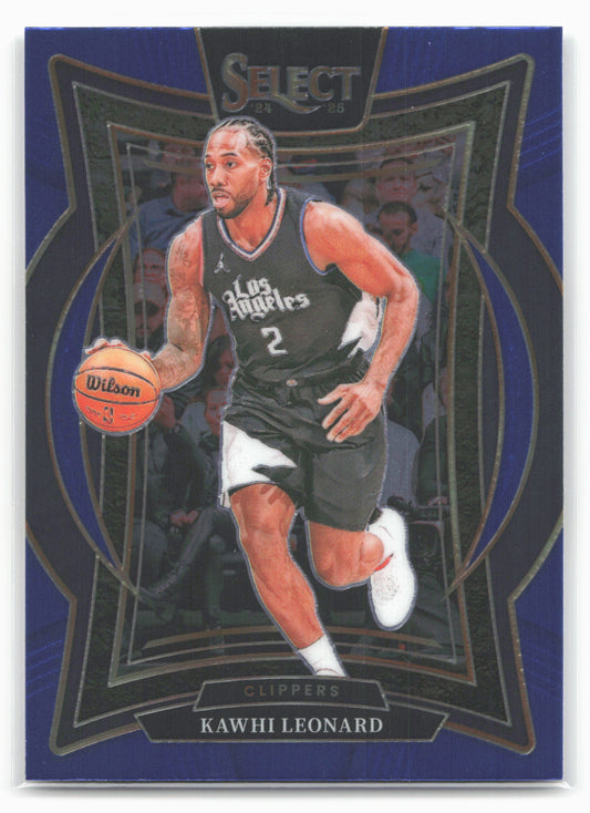 2024-25 Panini Select #61 Kawhi Leonard Blue (Retail)