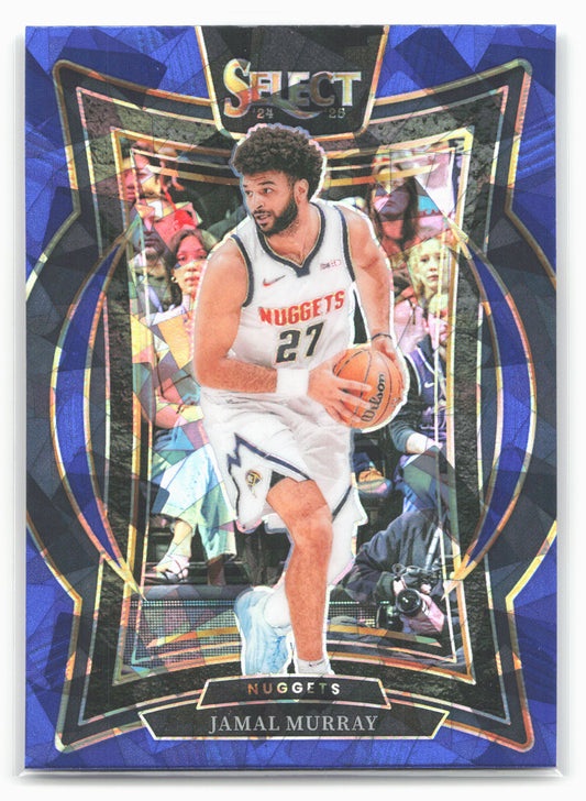 2024-25 Panini Select #52 Jamal Murray Blue Cracked Ice Prizm 19629