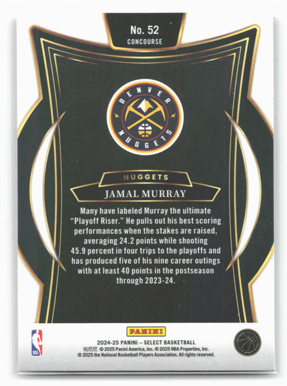 2024-25 Panini Select #52 Jamal Murray 19631
