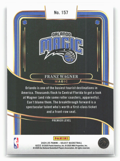 2024-25 Panini Select #157 Franz Wagner 19636