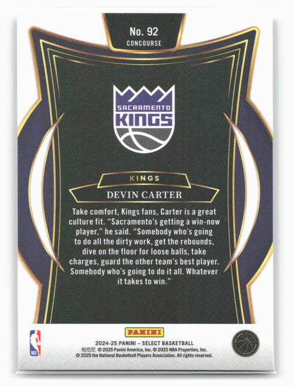 2024-25 Panini Select #92 Devin Carter 19641