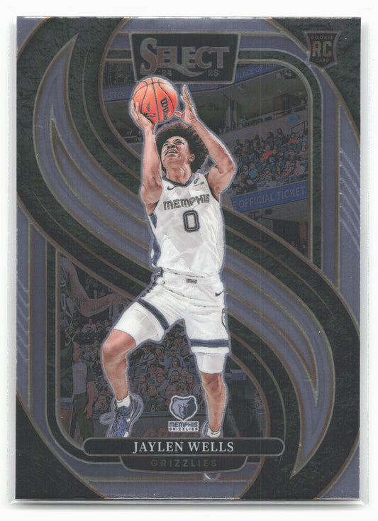 2024-25 Panini Select #188 Jaylen Wells 19645