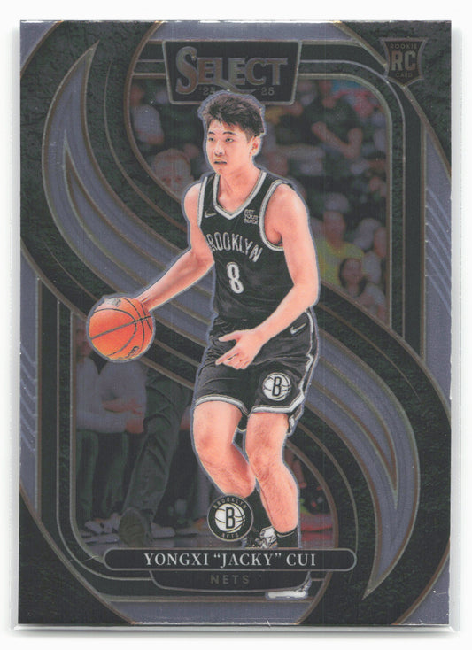 2024-25 Panini Select #176 Yongxi "Jacky" Cui 19646