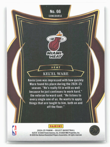 
2024-25 Panini Select #66 Kel'el Ware 19650
