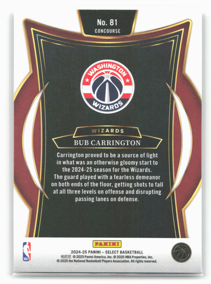 2024-25 Panini Select #81 Bub Carrington 19651